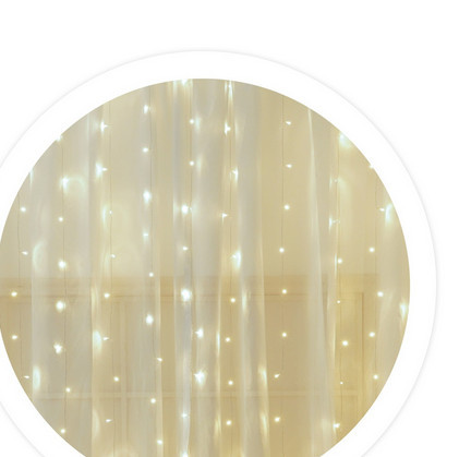 204605010 - 8433373065123Cortina de luz LED 3x2M luz fria