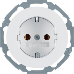 47552089 - R.classic - tom. Schuko obtur, branco HAGER EAN:4011334377047