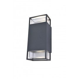 APLIQUE RIDGE 2xGU10 Máximo 25W IP54