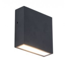 Black Apply Gemini XF LED 9.2W 800LM 3000K IP54