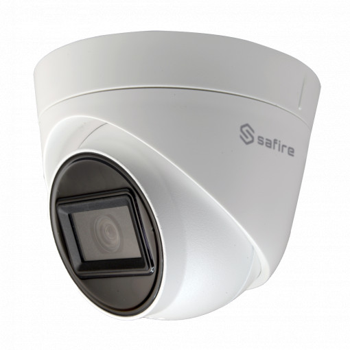 Câmara Turret Safire Gama PRO - 5 Mpx high performance CMOS - Lente 2.8 mm - Smart IR, Alcance 20 m - Alimentação sobre Coaxial - Impermeável IP67