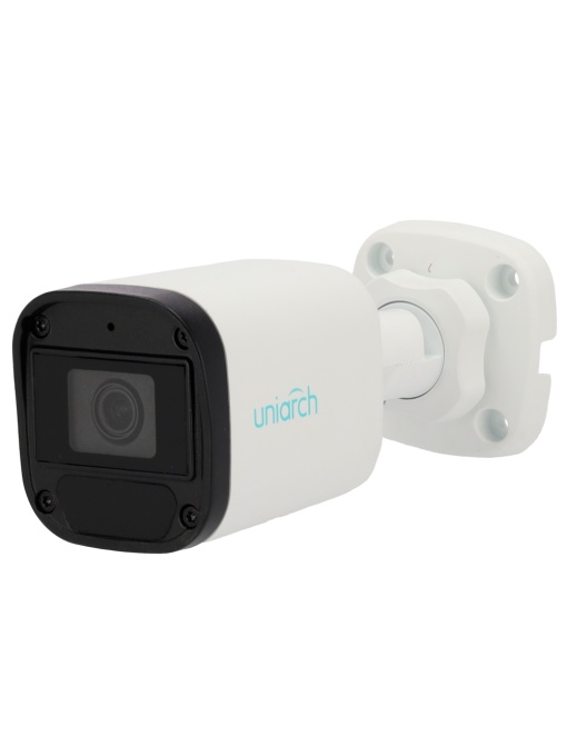 Camera IP 4 Megapixel - Gama Uniarch - 1/3 "Progressive Scan CMOS - 4 mm lens - IR LEDs Range 30 m - Interfaz Web, CMS, Smartphone and NVR