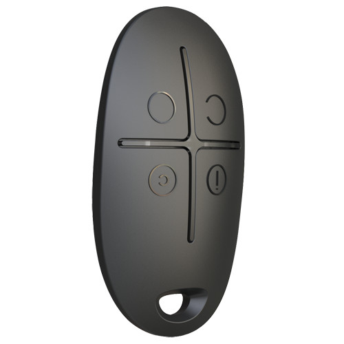 Carcaça para controle remoto - AJ-SPACECONTROL-B - Fácil instalação - Plástico ABS - Cor preto