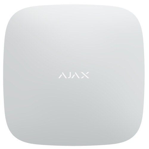 Central de alarme profissional Grau 2 - Comunicação Ethernet e dual SIM 4G - Sem fios 868 MHz Jeweller e Wings - Até 100 dispositivos sem fio - 25 Câmaras IP ou canais de gravador - App para smartphone e Software PC
