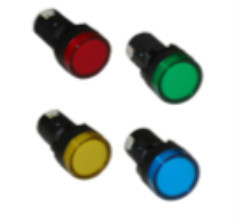 CLA09V1 - Sinalizador LED, verde, 220 V AC OMNIUM ELECTRIC