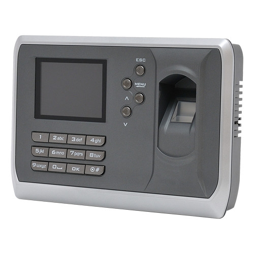 Controlo de Presença Hysoon - Impressões digitais, cartão EM e teclado - 2.000 gravações / 160.000 registos - TCP/IP, WiFi, Wiegand , USB Flash, Ecrã 2.8" Cor - Modos de Controlo de presença - Software gratuíto eTime