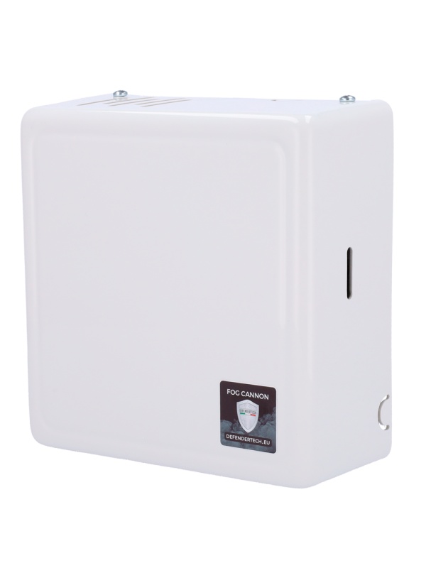 Defendertech Fog Generator - 2 Ajax Relays installed for arm and shooting - 100 m3 in 60 " - Battery not included - up to 2.5 minutes of capacity - leaves no traces after shooting