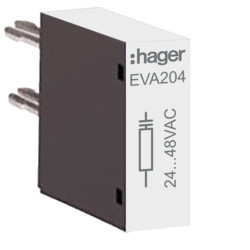 EVA204 - Supressor para 24 V para tamanho 1 HAGER EAN:3250612232147
