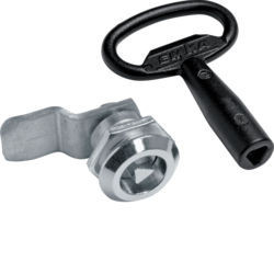 FD00S2 - Fechadura p/vega D triangular 7mm HAGER EAN:3250617860314
