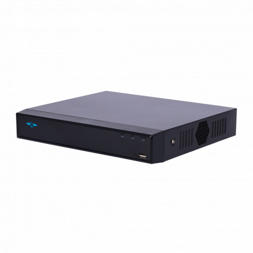 Gravador IP X-Security AI - 16 CH vídeo IP - Resolução máxima gravação 12 Mpx - Largura de banda 80 Mbps - Saída HDMI Full HD e VGA - Admite 1 disco rígido