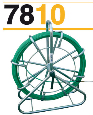GUIA PARA CABOS FITA DE AÇO-POLIPRO 6 M/M 20Mt.+RECIPIENTE VERTICAL. 550M/M