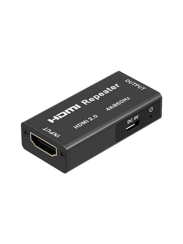 HDMI Extender - Admits 4K Resolution - Passive Feeding - makes it possible to repeat up to 40m - coding and recoding to increase the HDMI distance