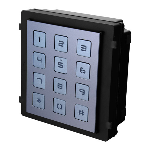 Módulo de extensión - Llamada a diferentes monitores - Apertura con código de acceso - Iluminación LED del teclado - Apto para exterior IP65 - Montaje modular