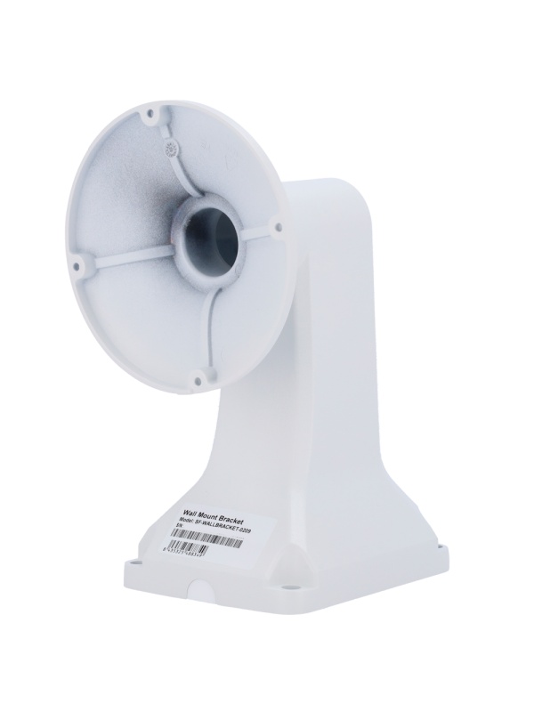 Montagem de parede inteligente Safire - Para câmaras dome - Comprimento do braço 306.4 mm - Apto para uso no exterior - Liga de alumínio - Passador de cabos