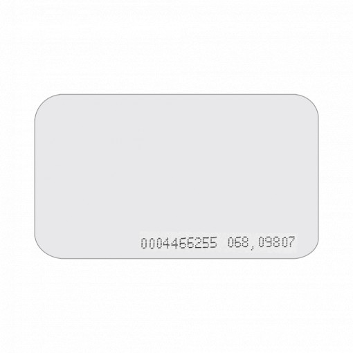Numbered proximity card - ID by radio frequency - Passive MF format | CR80 - High Frequency 13.56 MHz - Light and Portable - Maximum Security