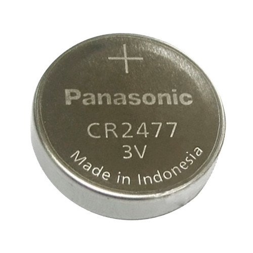 Panasonic - Pilha CR2477 - Tensão 3.0 V - Litio - Capacidade nominal 1000mAh - Compatível com produtos do catálogo