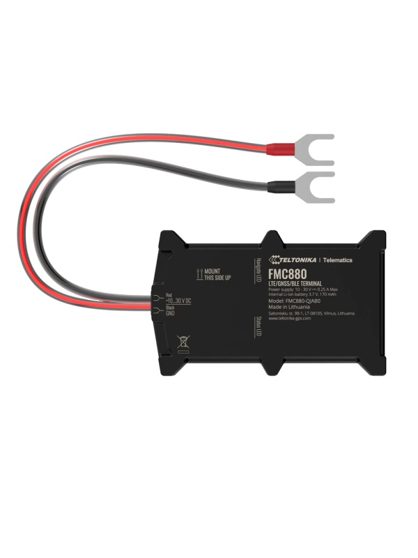 Plug &amp; Play Tracker para veículos - Ligação da bateria do veículo - Instalação oculta sob o capô - 4G e BLE para TK-EYE - Micro-SIM - IP65