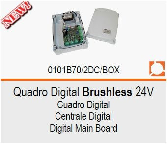 Roger Digital Frame Brushless 24V B70/2DC/Box