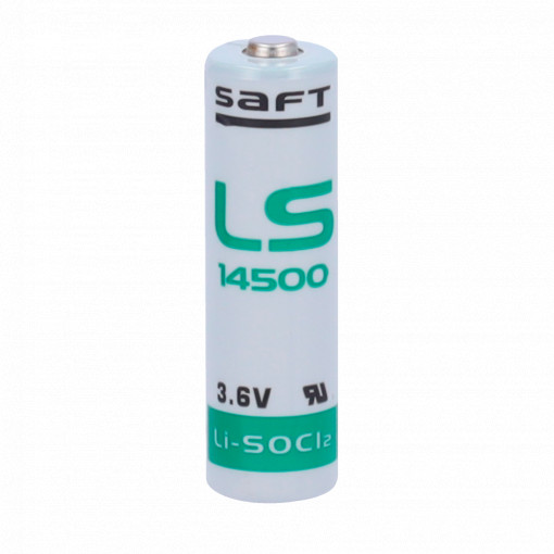 SAFT - AA / LS14500 BATTERY - Voltage 3.6 V - Lio - Nominal Capacity 2600 MAH - Compatible with RSI VIDEFIED