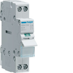 SBN232 - Interruptor Modular 2P 32A HAGER EAN:3250615510136