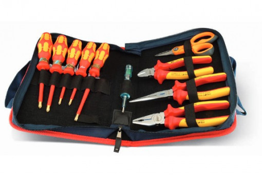 SUPER INSTALLERS - HU000492 - Bolsa com 10 ferramentas profissionais HT ITALIA