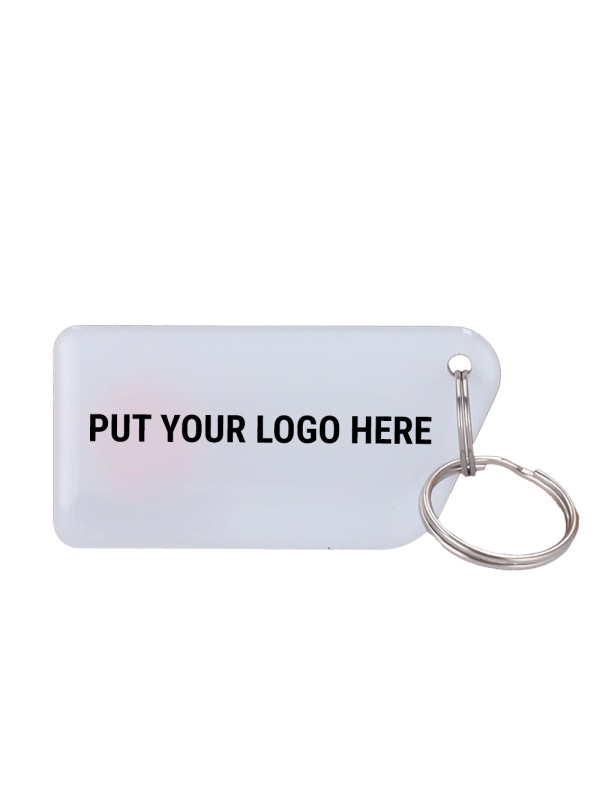 Tag de proximité personnalisable du support de clé - dans 125 kHz passif | 100 unités - Identification personnalisée et numéro de logotype Logotype personnalisé jusqu'à 2 couleurs - Couleur de balise élégable! Résine époxy - Envoyez le logo, la couleur et le quant
