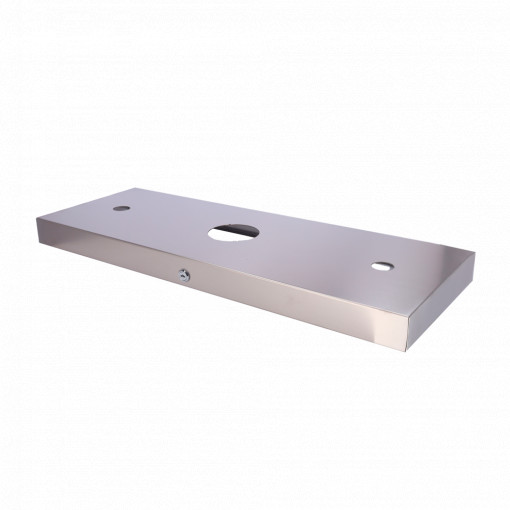 Tampa superior para torno - Integração de apoios verticais - 2 orifícios de instalação - Adequado para torno ZK-TS2000-PRO - Fabricado em aço inoxidável SUS304 - Fácil instalação