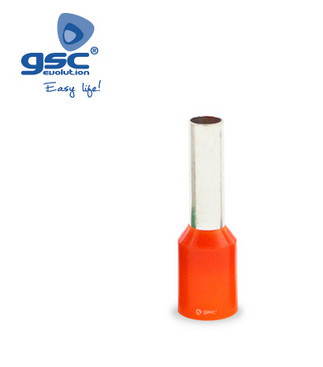 000303645 - 8433373036451Saco de virolas ocas isoladas 50u seção 4mm laranja
