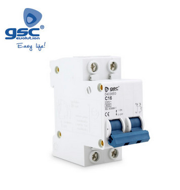 000403655 - 8433373036550 Módulo de disjuntor duplo 1P+N 32A