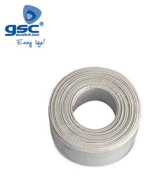 002600962 - 8436021949622Rolo de 100M 4 cabos OD 3,6mm - Branco