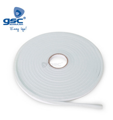 003803806 - 8433373038066Decapante em espuma adesiva 9mm - 10M Branco