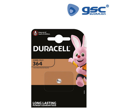 009000154 - 5000394067800 Duracell 364 Blister 1 bateria de relógio