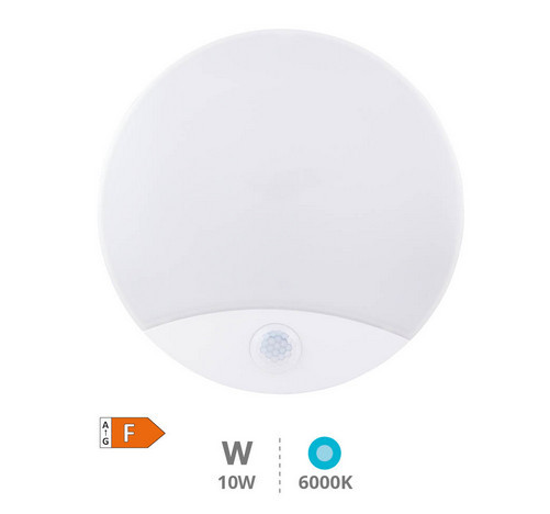 200205061 - 8433373061361 Behali Aplique LED com luz de emergência e sensor de movimento 10W 6000K