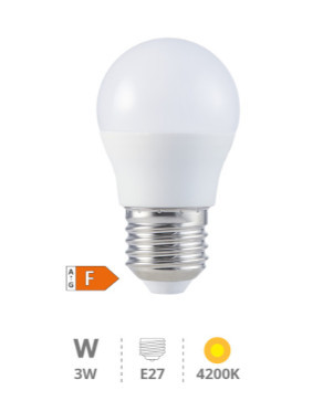 200690028 - 8433373056725 Lâmpada LED esférica 3W E27 4200K