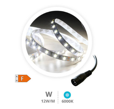 204030020 - 8433373064331Rolo Fita LED 5M 12W/M 6000-6500K IP44 24V