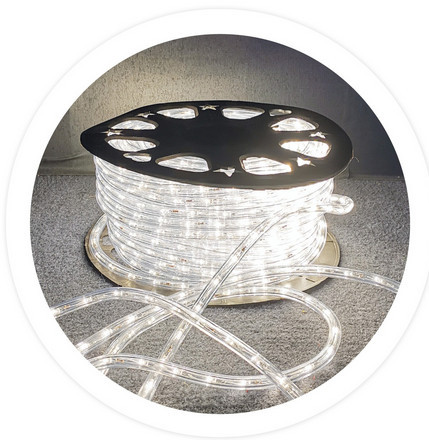 204610002 - 8433373065154Rolo 48M tubo LED flexível Luz fria