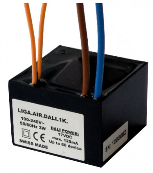 2117240.3DA - Controlador Gateway Casambi -DALI Liga Air Esta Gatway permite controlar DALI até 35 drives - Quant. fornecida = 1 un