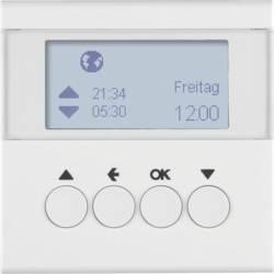85741189 - S.1/B.3/B.7 - prog. horário est, branco HAGER EAN:4011334375043
