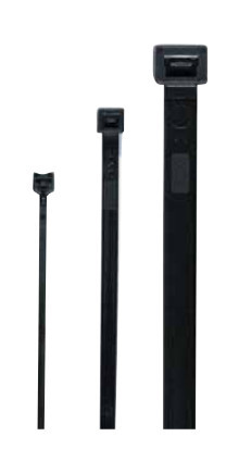 ABRAÇADEIRA FIVELA UV 360X7,5MM PRETA