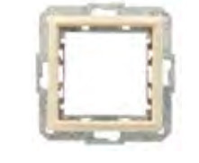 Adaptador+chasis SIMON-28, BERKER B-1 y B7, GIRA-E2/EVENT, ELKO LOGUS90 (blanco),HAGER Kallisto, MERTEN M1