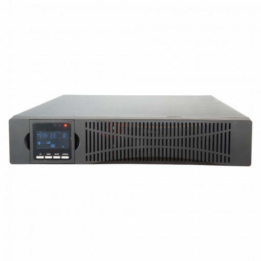 Ahorrar en línea a instalación em rack ou torre - Fuerza 3000VA/2700W - 2 salidas Ahorrar/Unión Postal Universal protegido - Tiempo de recargar 4h 90% - Caliente ajustable - 6 baterías de dirigir-ácido sellado