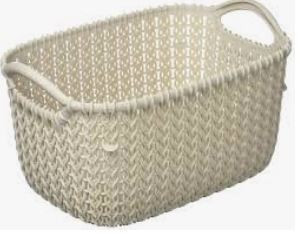 Cesta Rectangular Malla XS ~3L Arena