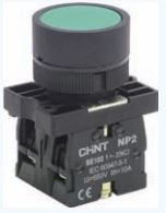 CHINT - NC NP2E32 GREEN PLASTIC FACE button