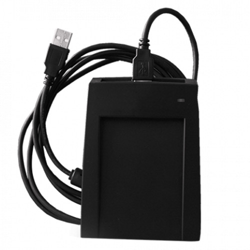 Codificador de cartões USB - Cartões MF 13.56 MHz - Comunicação USB - Leitura e escritura de cartões - Plug &amp; Play - Apto para software ZK-HOTEL-BIOLOCK