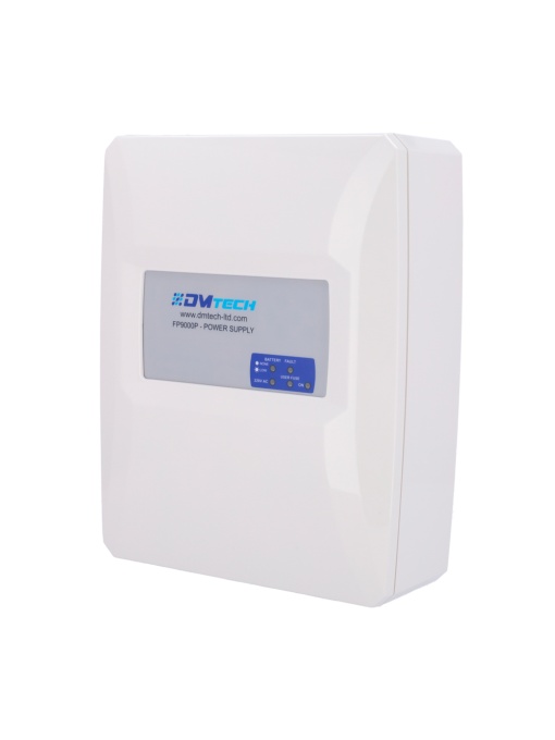 DMTECH Power supply - EN54-4 Certificate - Output Current 2A - Maximum up to 3.5a for 15 minutes - Fault Assistant Output - Capacity for 2 12V batteries