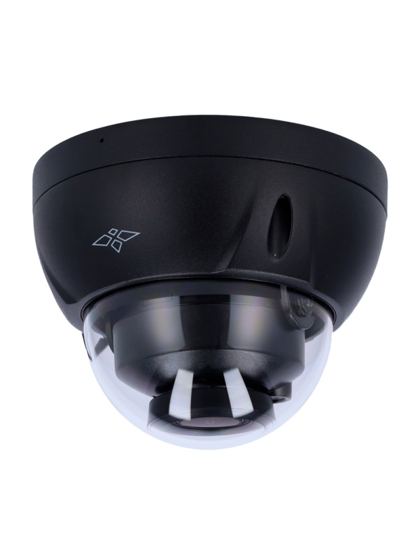 Dome IP camera x -security black - 4 megapixel (2688 × 1520) - 2.7–13.5 mm / LEDs range 40 m - wdr 120 dB | Incorporated microphone - POE | H.265+ - Smart Functions