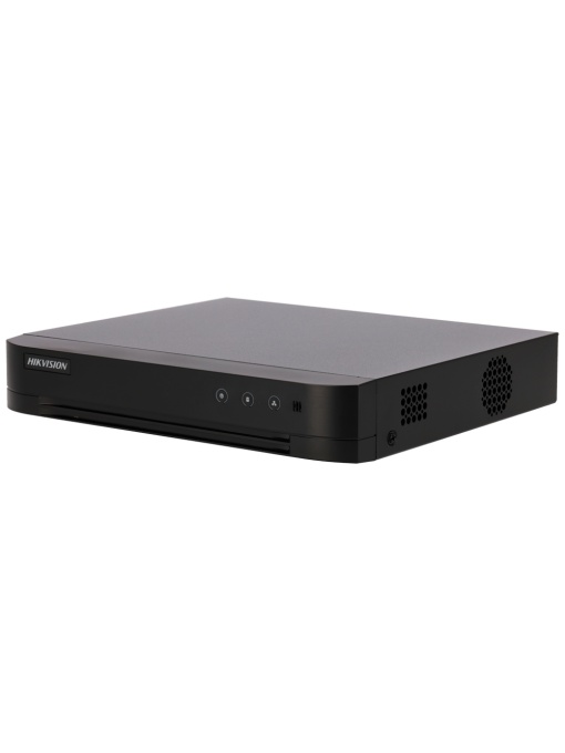 HIKVISION DVR 5N1 - 4 CH HDTVI / HDCVI / AHD / CVBS - Up to 5 IP channels - Maximum input resolution 1080p Lite - Motion detection 2.0 on all channels - Supports 1 hard disk up to 4 tb | Audio