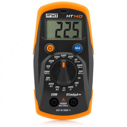 HT14D - HR00014D Digital Pocket Multimeter