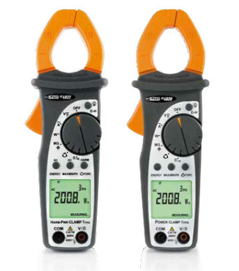 HT4020 - HP004020 - Amperímetro TRMS 400Aac com medições de potência HT ITALIA