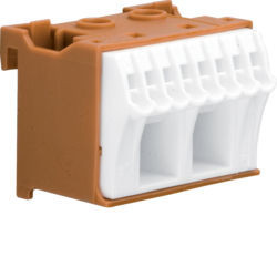 KN10P - Barr. ligação rápida fase 2x25+8x4 HAGER EAN:3250613849320